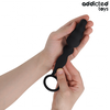 Addicted Toys Silicone Intimate Plug with Ring Model 5 - Juodas, 235 mm