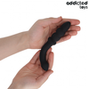 Addicted Toys Double-Ended Silicone Massager 16.5cm Juodas - Progressive Shape