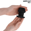 Addicted Toys Extreme Hollow Silicone Plug Size S 7.5 cm - Juodas