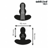 Addicted Toys Silicone Hollow Plug M 9.6cm - Anatomical Medium Model