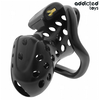 Addicted Toys Locked System Chastity Cage 10.5 cm, Adjustable Rings