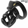 Addicted Toys Locked Gilden Cage Silicone Intimate System 8.5 cm, M Size