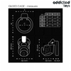 Addicted Toys Locked Gilden Cage Silicone Intimate System 8.5 cm, M Size