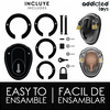 Addicted Toys Locked Addicted Toys Shell Cage Keyless Chastity System 11.5cm Clear Set