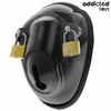 Addicted Toys Locked Addicted Toys Shell Cage Keyless Chastity System 11.5cm Clear Set