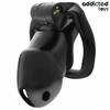 Addicted Toys Locked Chastity Device Midnight Cell Size M 4.2cm Juodas