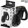 Addicted Toys Locked Midnight Cell Anatomic Cage Size L Juodas 107mm