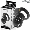 ADDICTED TOYS Locked Silent Keep Chastity System 7.5cm Juodas Set