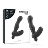 Addicted Toys P-Spot Silicone Prostate Stimulator Vibrating 8x1.5cm Juodas