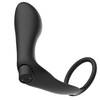 Addicted Toys Juodas Rechargeable Anal Plug &amp; Ring Set with Remote Control