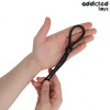 Addicted Toys Silicone Adjustable Ring - Single Loop, 19.5 cm, Juodas