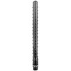All Black All Juodas Ridged Silicone Hygiene System 27cm - Flexible Shower Attachment