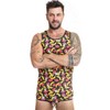 Anais Men Accesories Anais Men Banana Top L - Sleeveless Lycra Shirt with Banana Print