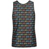 Anais Men Accesories Anais Men Benito Top L - Classic Sleeveless Fitted Shirt Juodas