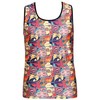 Anais Men Accesories ANAIS MEN Comics Top M - Sleeveless Fitted Comic Print Shirt