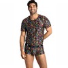 Anais Men Accesories ANAIS MEN Mexico T-Shirt M - Soft Modal, Floral Print, Modern Fit