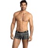 ANAIS MEN BOXER &amp; BRIEF ANAIS FOR MEN Balance Boxer Shorts S Juodas-Pilkas Check Microfiber