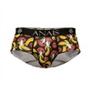 ANAIS MEN BOXER &amp; BRIEF ANAIS MEN Banana Brief L - Sporty Lycra Underwear with Banana Print