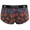 ANAIS MEN BOXER &amp; BRIEF ANAIS MEN CHILL Boxer Shorts S - Sporty Fit, Palms Print, Juodas Mesh