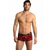 ANAIS MEN BOXER &amp; BRIEF ANAIS MEN Savage Boxer S Raudona Microfiber Animal Print