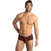 ANAIS MEN BOXER &amp; BRIEF Anais Men Tribal Brief XL Raudona Microfiber Sport Cut Animal Print