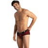 ANAIS MEN BOXER &amp; BRIEF Anais Men Tribal Brief XL Raudona Microfiber Sport Cut Animal Print