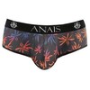 Anais Men Jock ANAIS MEN Chill Jock Bikini S Juodas Mesh with Colorful Print