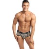 Anais Men Jock Anais Men Mercury Jock Bikini M - Microfiber Animal Print Briefs