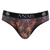 ANAIS MEN SLIP &amp; THONG ANAIS MEN CHILL Slip S - Juodas Tulle Briefs with Colorful Print