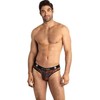 ANAIS MEN SLIP &amp; THONG ANAIS MEN CHILL Slip XL - Juodas Tulle Briefs with Colorful Print