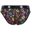 ANAIS MEN SLIP &amp; THONG ANAIS MEN Mexico Slip S - Floral &amp; Skull Print, Soft Modal, Size S