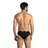 ANAIS MEN SLIP &amp; THONG Mėlyna ANAIS MEN PETROL Slip XL - Soft Microfiber Briefs, Navy Mėlyna, XL