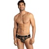 ANAIS MEN SLIP &amp; THONG ANAIS MEN Power Slip XL - Premium Modal Briefs with Rose &amp; Skull Print