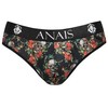 ANAIS MEN SLIP &amp; THONG ANAIS MEN Power Slip L - Modern Briefs with Rose &amp; Skull Print