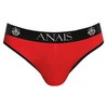 ANAIS MEN SLIP &amp; THONG ANAIS Men SOUL Slip S - Raudona Microfiber Briefs with Juodas Trim