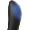 ANBIGUO Arkadio Wireless Silicone Massager for Glans &amp; Perineum, Juodas