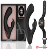 ANNE´S DESIRE ANNE'S DESIRE Rabbit Intimate System with WATCHME Remote Juodas/Gold 20cm