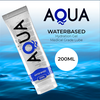 AQUA Quality Vanduo-Based Lubricant 200ml - Transparent, Odorless Formula