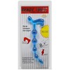 Baile Anal Mėlyna Baile Bendy Twist Mėlyna Flexible Anal Bead System TPR Atsparus vandeniui