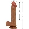 BAILE ŠOKIS - BERGRIŠI REALISTINIS DILDO 26 CM MIESNAS