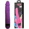 Baile Colorful Lilac Vibrator 23.3cm Adjustable Multi-Speed TPR