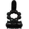 Baile For Him Baile Sweet Ring Dual-Stimulation Silicone Intimate Ring Juodas