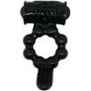 Baile For Him Baile Sweet Ring Dual-Stimulation Silicone Intimate Ring Juodas
