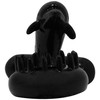 Baile For Him Baile Sweet Ring Juodas Silicone Intimate Ring with Dolphin Attachment