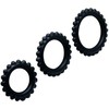 Baile For Him Baile Titan Set 3 Silicone Support Rings Juodas 28/24/19 mm