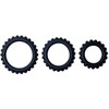 Baile For Him Baile Titan Set 3 Silicone Support Rings Juodas 28/24/19 mm