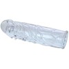 Baile For Him Baile Transparent Silicone Extension Sleeve 14.2 cm Flexible Model