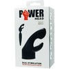 Baile Power Head Interchangeable Massager Attachment, Juodas TPR