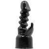 Baile Power Head Juodas - Interchangeable Massager Attachment TPR