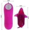 Baile Stimulating Baile Cute Secret Dolphin Intimate Device 12-Mode Lilac ABS/TPR